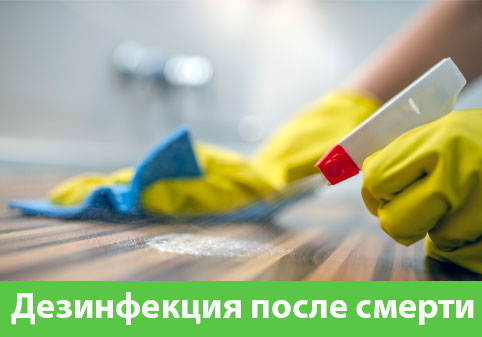 Дезинфекция после смерти в городе Мелеуз
